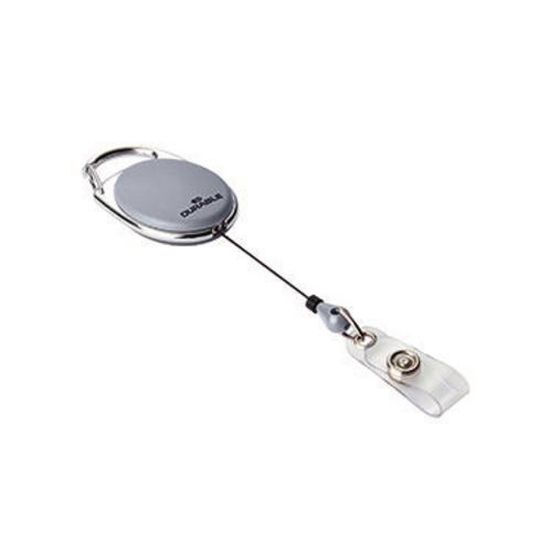 DURABLE Ausweishalter JoJo STYLE 832410 grau 10 St./Pack. - 1