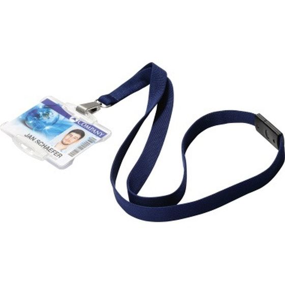DURABLE Textilband 812728 15mm blau 10 St./Pack. - 1