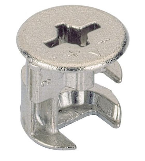 Exzenterverbinder Rastex 15 m.Abdeckrand 19mm HETTICH - 1