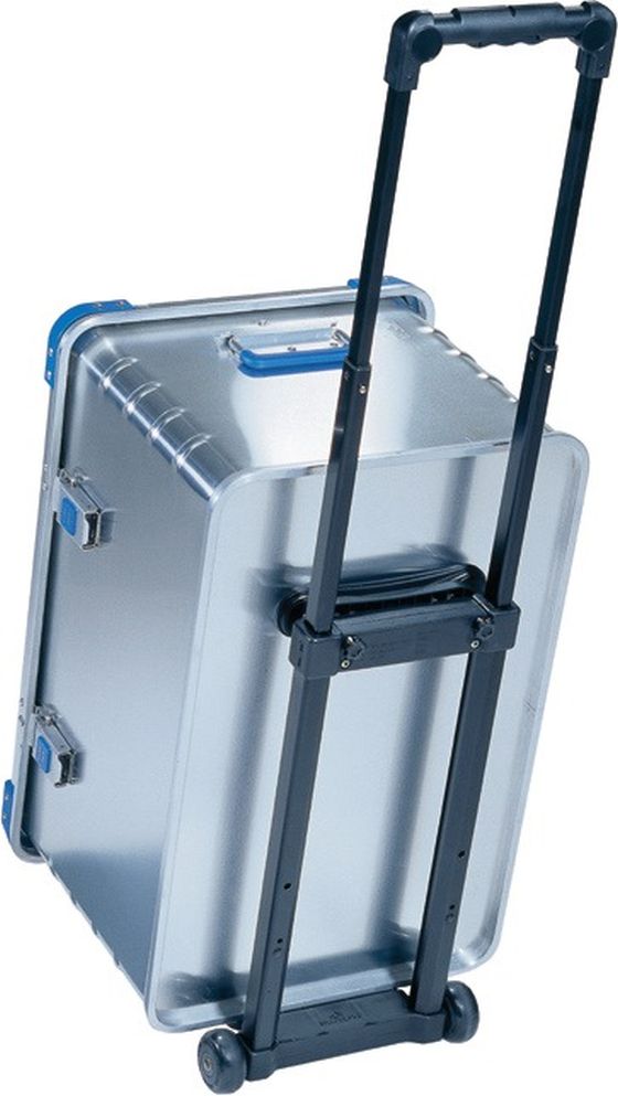 Anbautrolley Außen-B240xT450xH340mm m.Kunststoffbeschlägen Schalenkoffer BigTwin